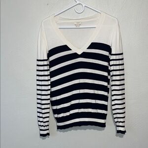 J. Crew White Knit Sweater